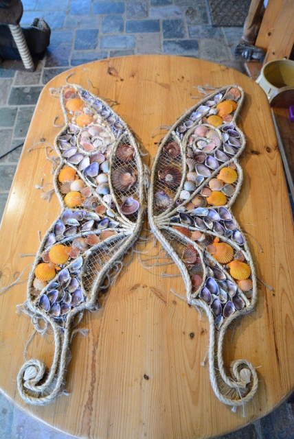 Butterfly wings by Kat Atkins